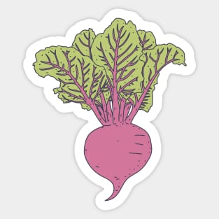 Beet Farmer - Beetroot Vegetable - Nutritionist Sticker